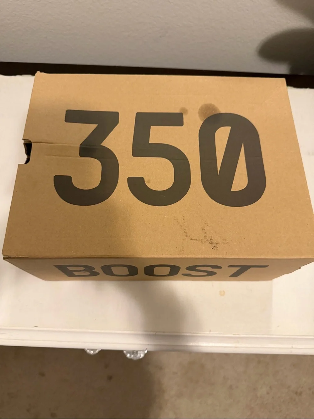 Yeezy Boost 350 V2 Black with Blue Stripe Sneakers